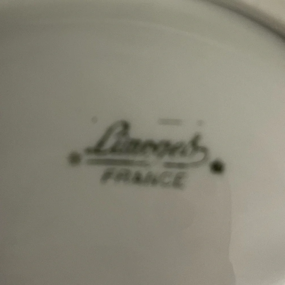 Vintage Limoges Footed Candy Hand Painted Pottery Bowl Made in France